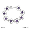 Bracelet B17401-A with real Amethyst