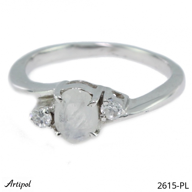 Bague 2615-PL en Pierre de lune véritable
