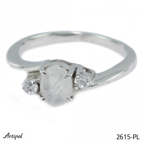 Ring 2615-PL with real Moonstone
