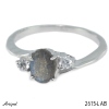 Ring 2615-LAB with real Labradorite