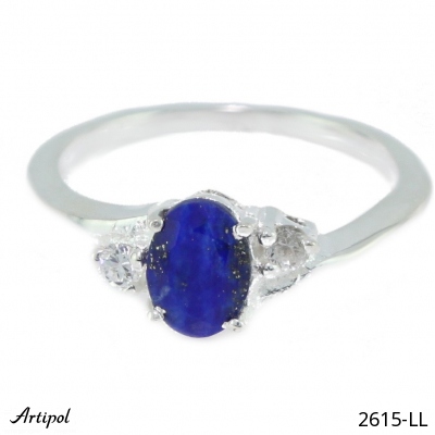 Ring 2615-LL with real Lapis-lazuli