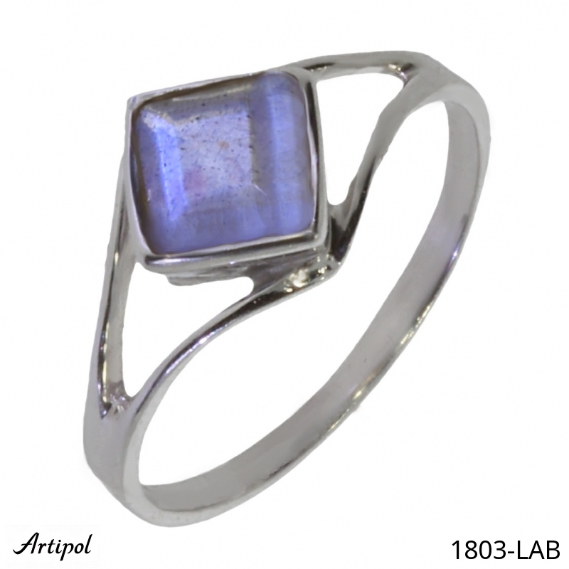 Ring 1803-LAB with real Labradorite