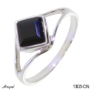 Bague 1803-ON en Onyx noir véritable