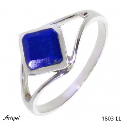 Ring 1803-LL with real Lapis lazuli