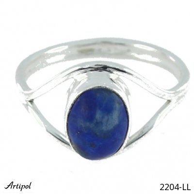 Ring 2204-LL with real Lapis-lazuli