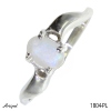 Ring 1804-PL with real Moonstone