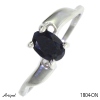 Ring 1804-ON with real Black onyx