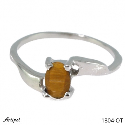 Ring 1804-OT with real Tiger's eye