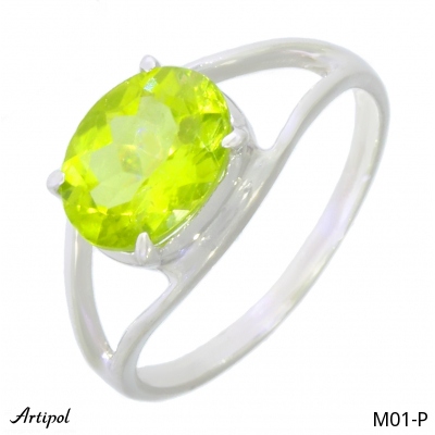 Bague M01-P en Péridot véritable