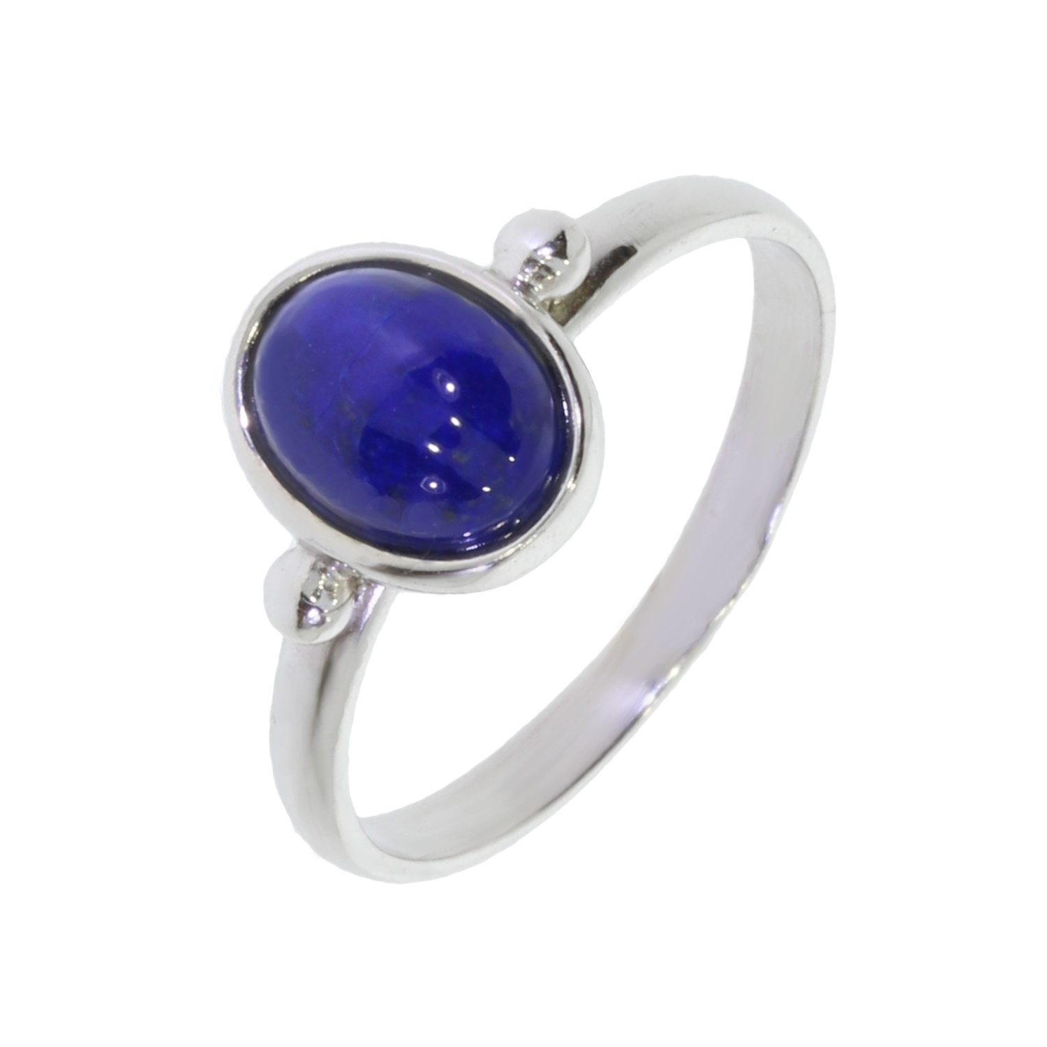 Collier Pendentif Doré Vieilli Avec Lapis Lazuli Bleu – Goutte En Nacre – Neuf Fait Main
