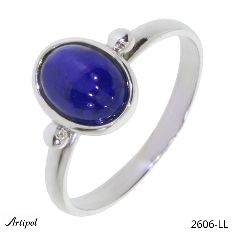 Ring 2606-LL with real Lapis-lazuli