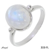 Ring 3009-PL with real Moonstone