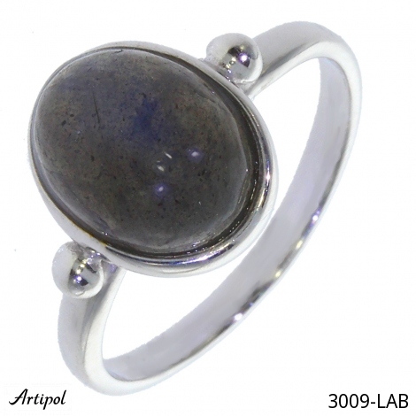 Ring 3009-LAB mit echter Labradorit