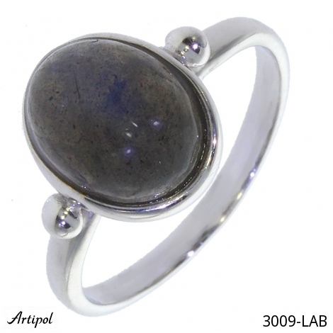 Ring 3009-LAB with real Labradorite
