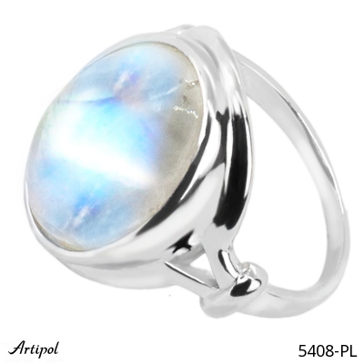 Ring 5408-PL with real Moonstone
