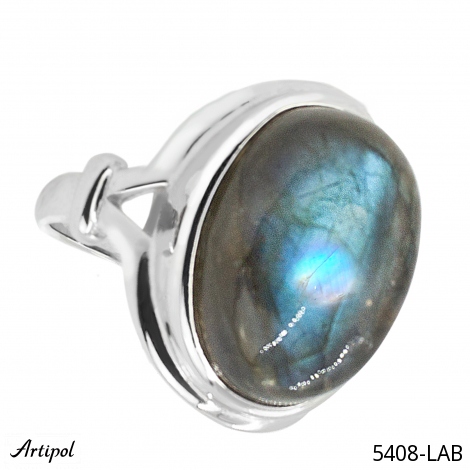 Ring 5408-LAB with real Labradorite
