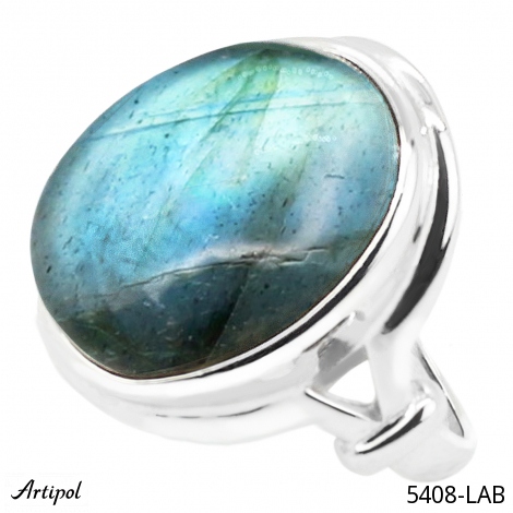 Ring 5408-LAB with real Labradorite