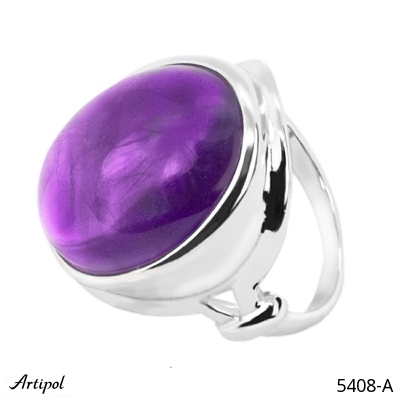Bague 5408-A en Améthyste véritable