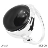 Ring 5408-ON mit echter Schwarzem Onyx