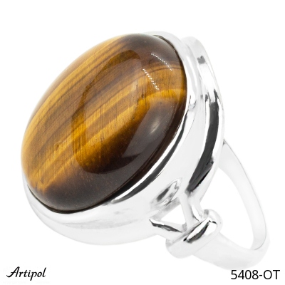 Ring 5408-OT with real Tiger’s Eye