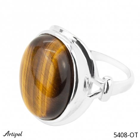 Ring 5408-OT with real Tiger Eye