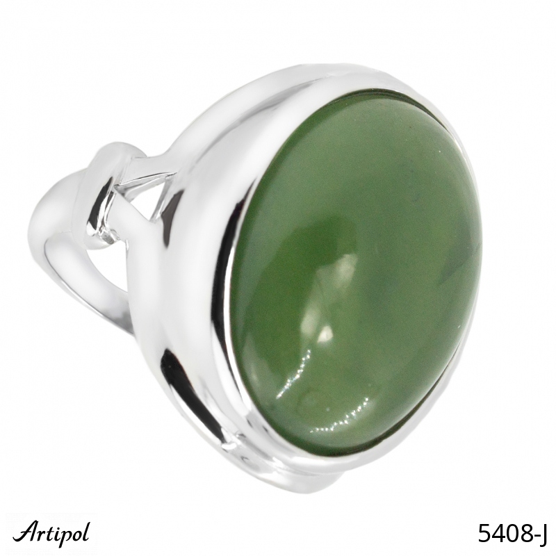 Ring 5408-J mit echter Jade