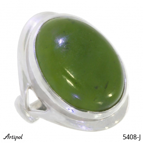 Ring 5408-J with real Jade