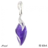 Anhänger P2606-A mit echter Amethyst