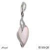 Pendentif P2606-QR en Quartz rose véritable