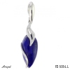 Pendant P2606-LL with real Lapis lazuli
