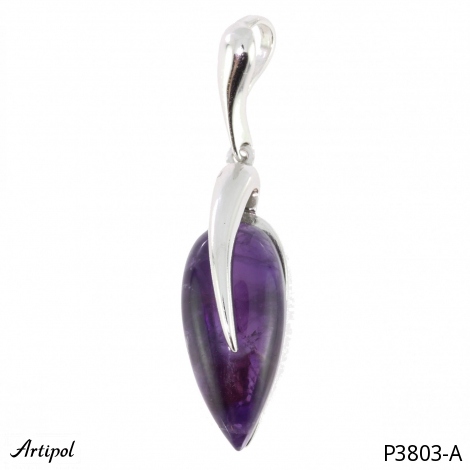 Anhänger P3803-A mit echter Amethyst