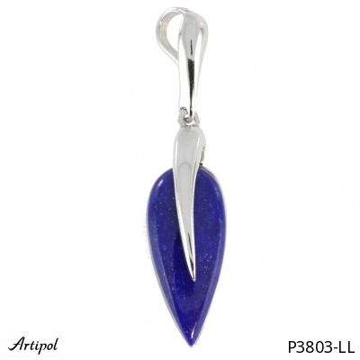 Pendentif P3803-LL en Lapis-lazuli véritable