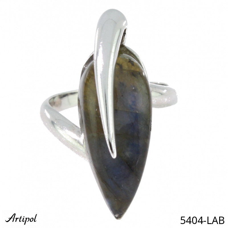 Ring 5404-LAB with real Labradorite