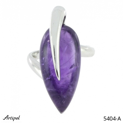 Ring 5404-A with real Amethyst