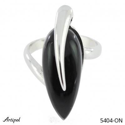 Ring 5404-ON mit echter Schwarzem Onyx