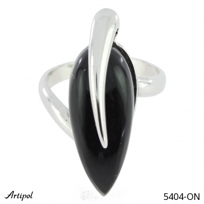 Ring 5404-ON with real Black onyx
