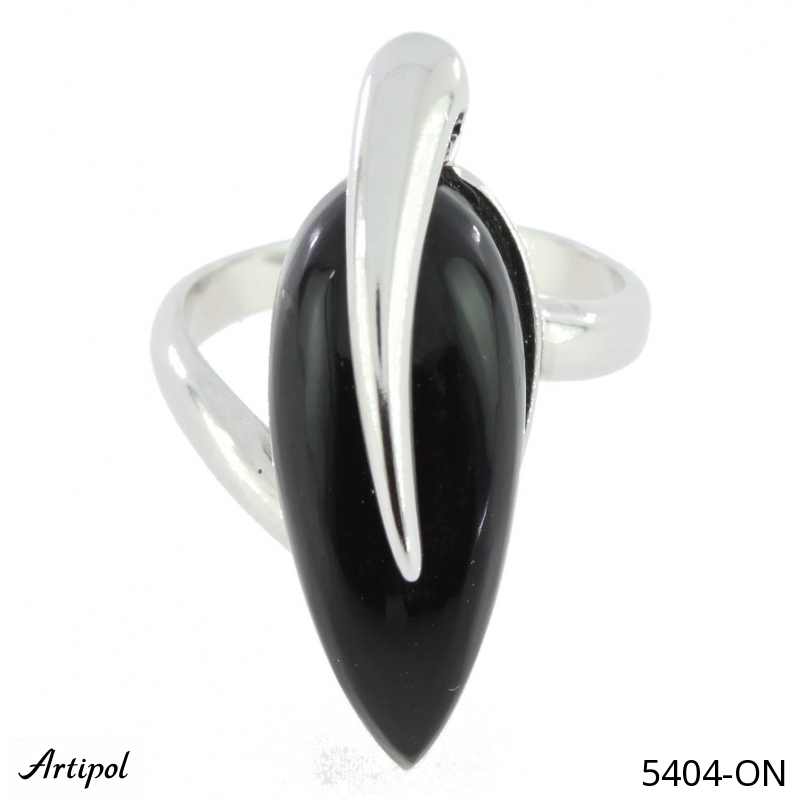 Ring 5404-ON with real Black Onyx