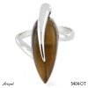 Ring 5404-OT with real Tiger Eye