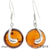 Boucles d'oreilles E7001-B en Ambre véritable
