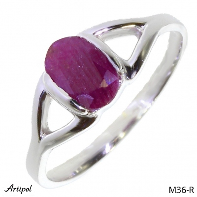 Ring M36-R with real Ruby
