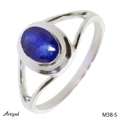 Ring M38-S with real Sapphire