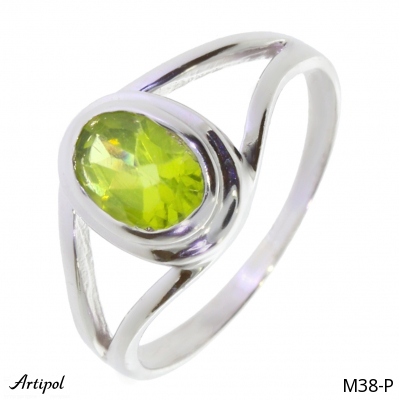 Bague M38-P en Péridot véritable