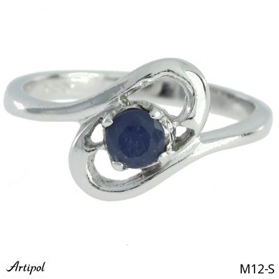 Ring M12-S with real Sapphire