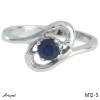 Ring M12-S with real Sapphire