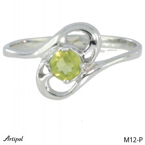 Bague M12-P en Péridot véritable