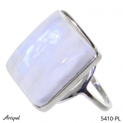 Ring 5410-PL with real Rainbow Moonstone