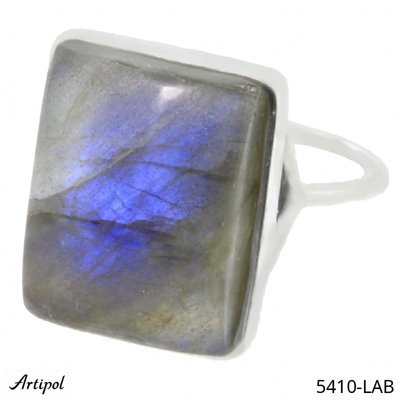 Bague 5410-LAB en Labradorite véritable