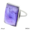 Ring 5410-A with real Amethyst