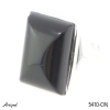 Ring 5410-ON mit echter Schwarzem Onyx