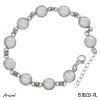 Bracelet B8603-PL en Pierre de lune véritable